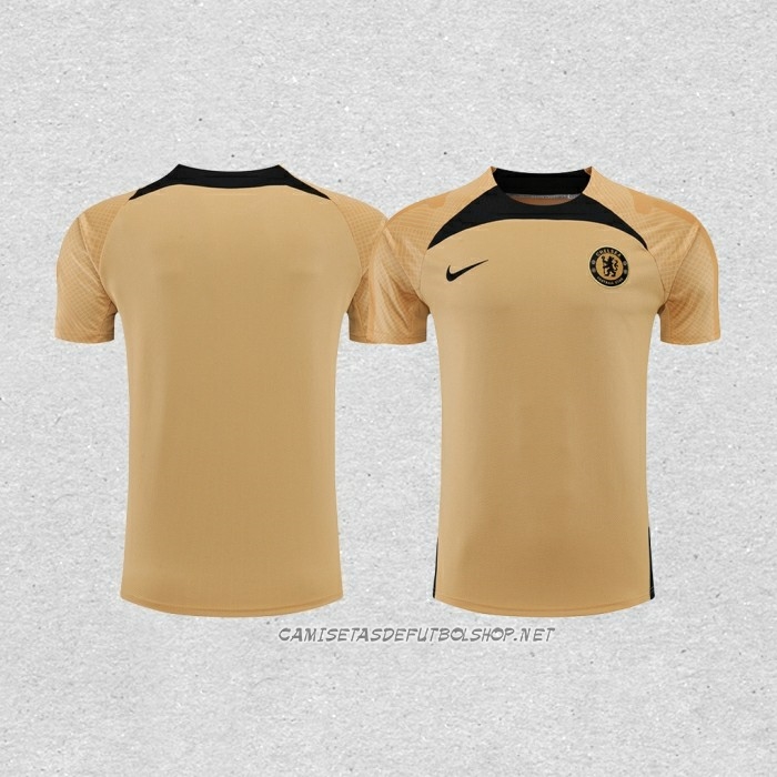 Camiseta de Entrenamiento Chelsea 22-23 Oro